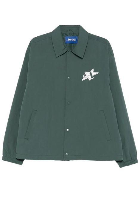 giacca l.e.s. community caoches uomo verde AWAKE NY | AWK-SP26-OT003TL